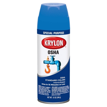 KRYLON Â« OSHA Color Paints Safety Blue 12 oz. Aerosol 2416